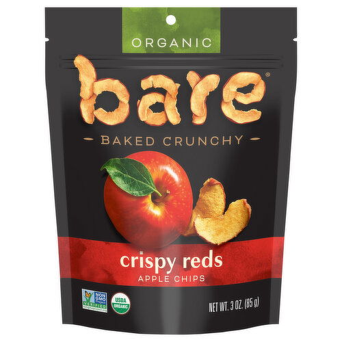 Bare Apple Chips, Organic, Crispy Reds