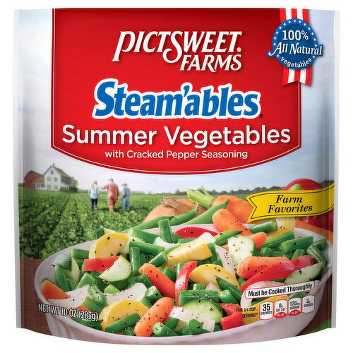 Pictsweet Farms Summer Vegetables, with Cracked Pepper Seasoning