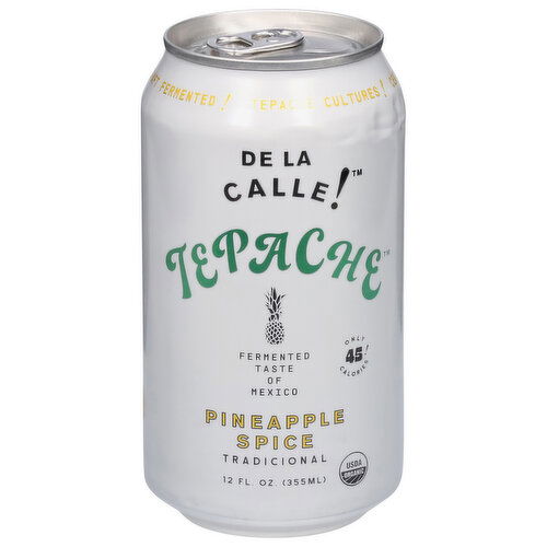 De La Calle! Tepache, Pineapple Spice Traditional