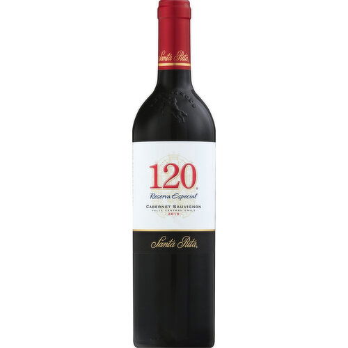 Santa Rita 120 Cabernet Sauvignon, Valle Central Chile, 2018