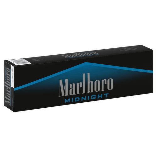 Marlboro Cigarettes, Midnight, Menthol, Flip-Top Box - 200 Each