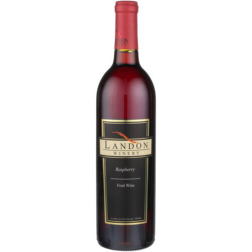 Landon Winery Raspberry Texas Fruit Wine, 750 ml    