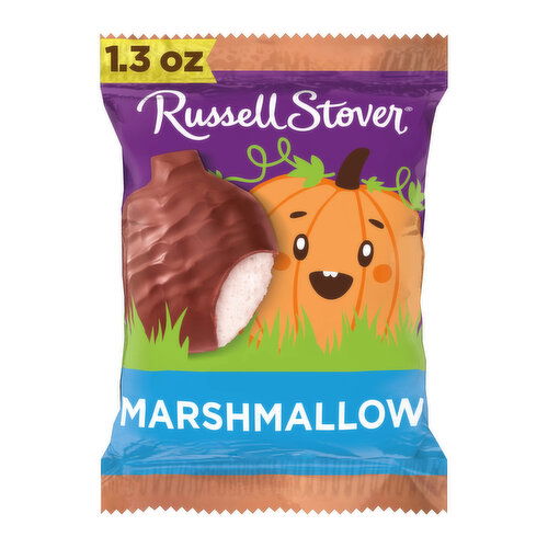 Russell Stover Marshmallow, Happy Halloween, Pumpkin