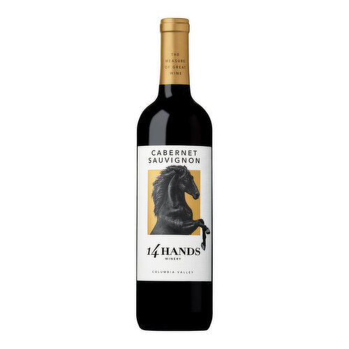 14 Hands Cabernet Sauvignon Washington Red Wine, 750 ml    