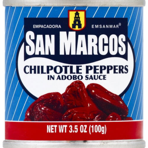 San Marcos Chilpotle Peppers, in Adobo Sauce