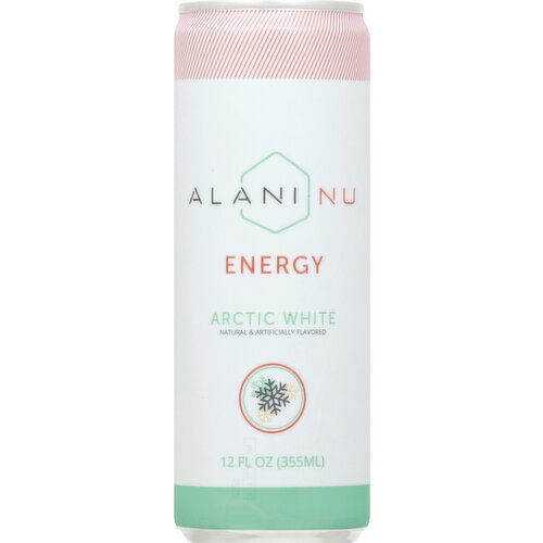 Alani Nu Energy Drink, Arctic White