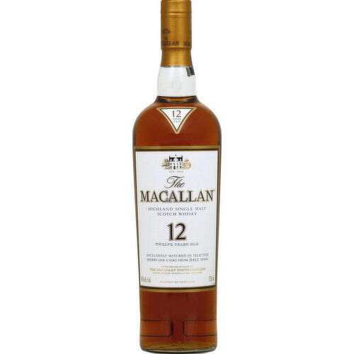 The Macallan Scotch Whisky, Highland Single Malt