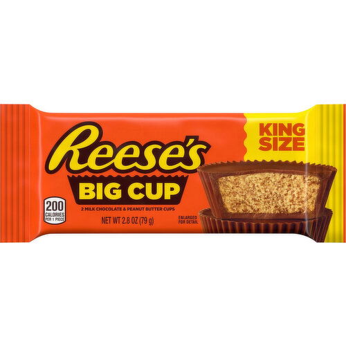 Reese's Peanut Butter Cups, Big Cup, King Size