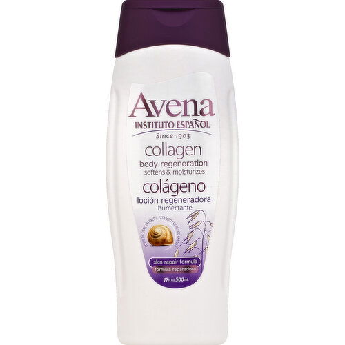 Avena Body Regeneration, Collagen