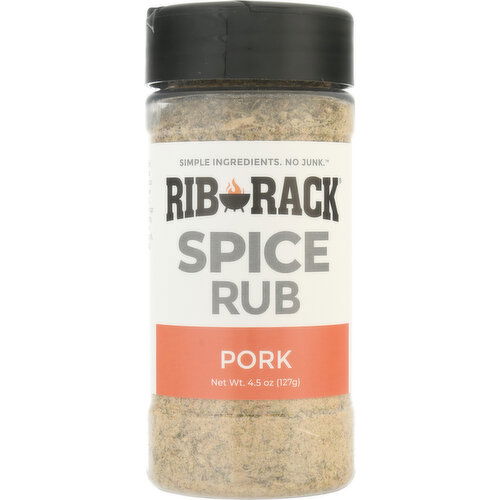 Rib Rack Spice Rub, Pork