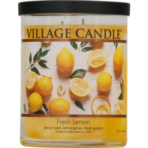 Village Candle Candle, Fresh Lemon