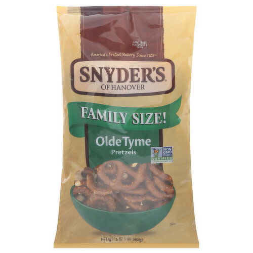 Snyder's of Hanover Pretzels, Olde Tyme, Family Size