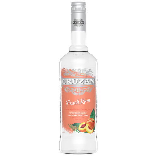 Cruzan Peach Rum, 750 ml - 750 Milliliter