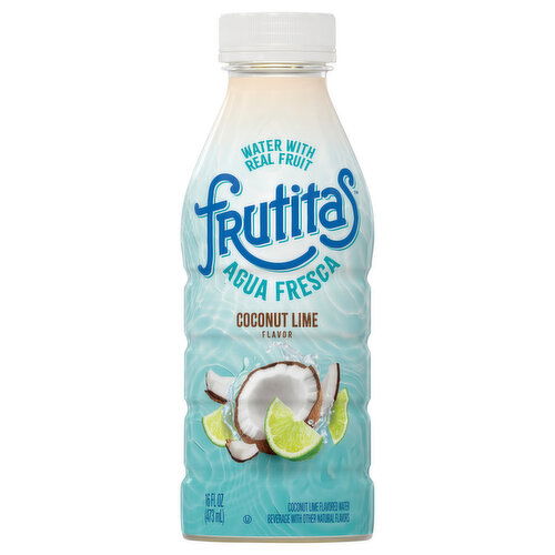 Frutitas Water Beverage, Coconut Lime