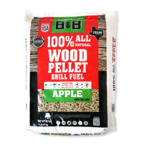 B&B Apple Wood Pellets 20 lb