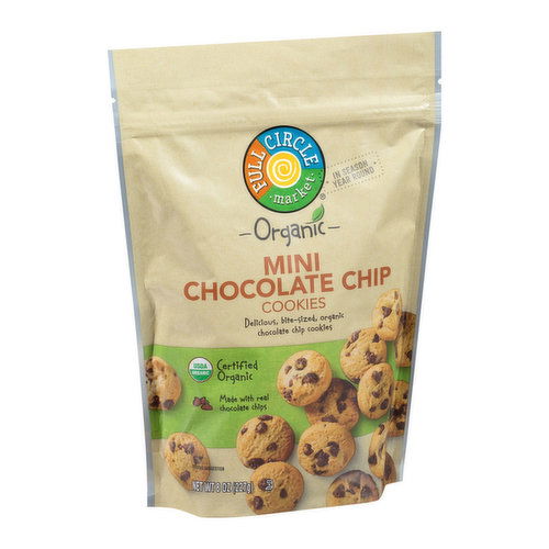 Full Circle Market Mini Chocolate Chip Cookies