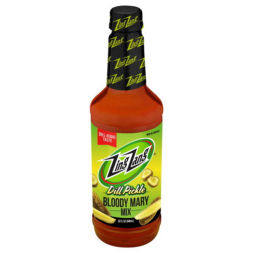 Zing Zang Bloody Mary Mix, Dill Pickle - 32 Fluid Ounce