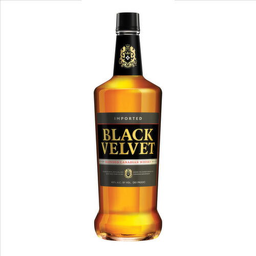 Black Velvet Aged 3 Years Canadian Whisky, 750 ml    