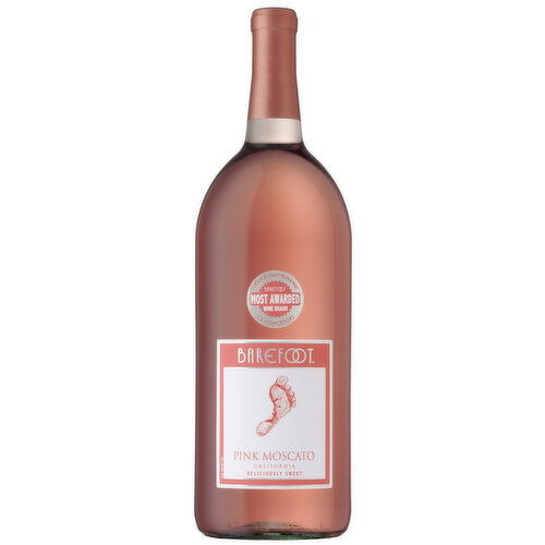 Barefoot Moscato, Pink, California