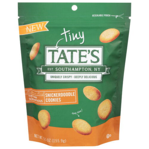 Tate's Snickerdoodle Cookies - 5.5 Ounce