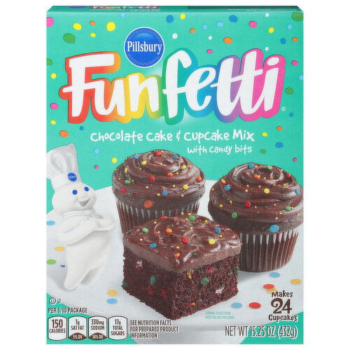 Pillsbury Chocolate Cake & Cupcake Mix