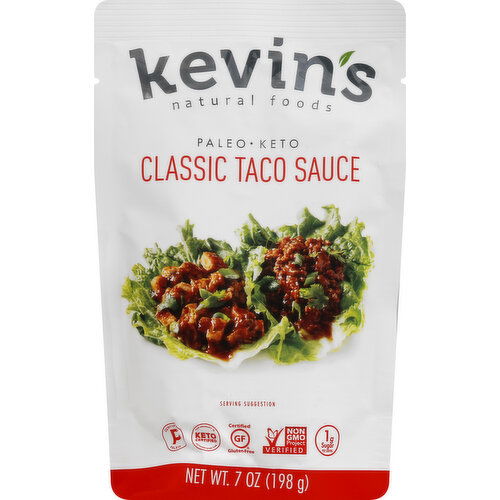 Kevins Taco Sauce, Classic, Mild