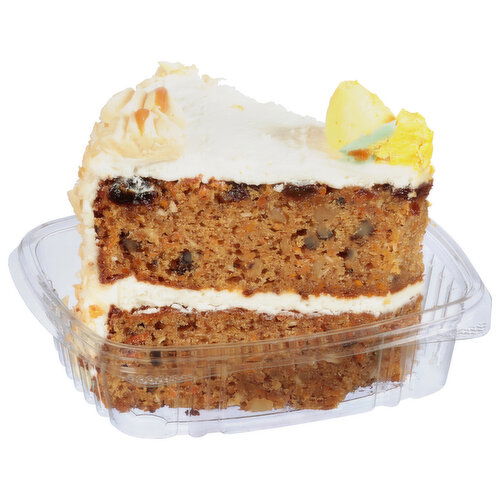 Brookshire's Cake, Classic Spiced Carrot, Slice