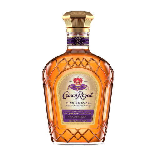 Crown Royal Fine Deluxe Canadian Whisky, 375 ml    