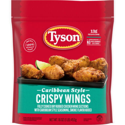 Tyson Restaurant Style Caribbean Style Crispy Wings