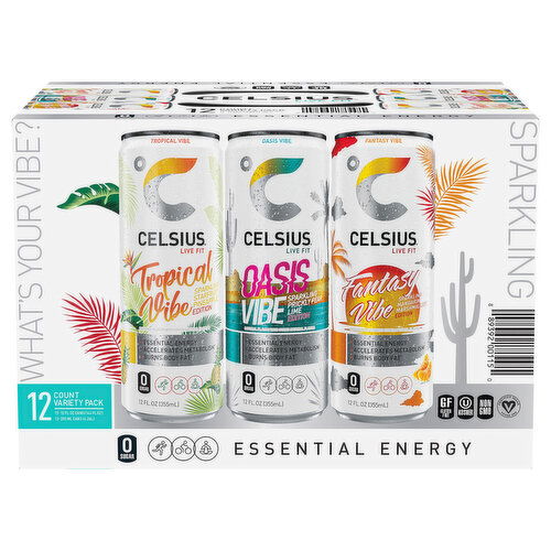 Celsius Energy Drink, Variety Pack