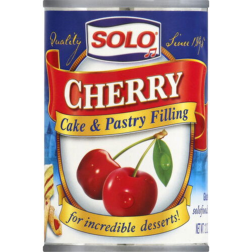 Solo Cake & Pastry Filling, Cherry