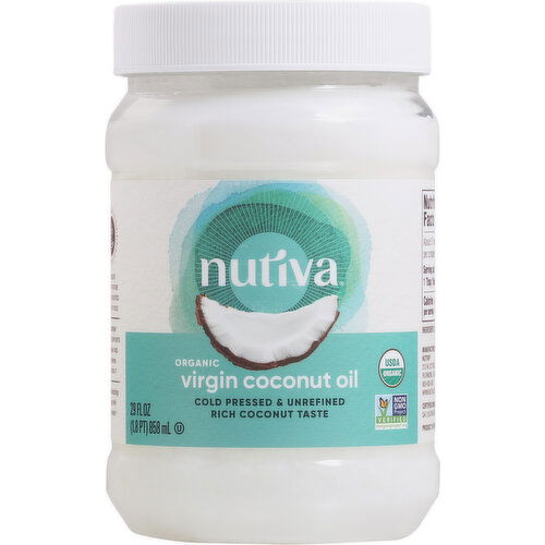 Nutiva Virgin Coconut Oil, Organic