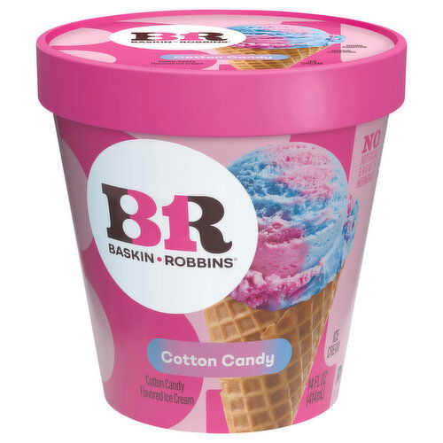 Baskin Robbins Ice Cream, Cotton Candy