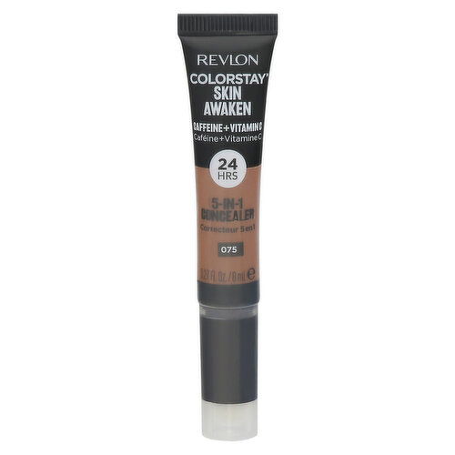 Revlon Concealer, 5-in-1, Hazelnut 075 - 0.27 Fluid Ounce