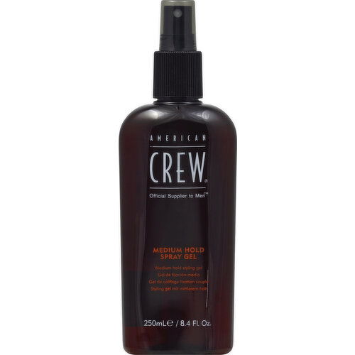 American Crew Spray Gel, Medium Hold