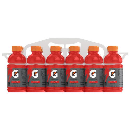 Gatorade Thirst Quencher, Fruit Punch, 12 Pack