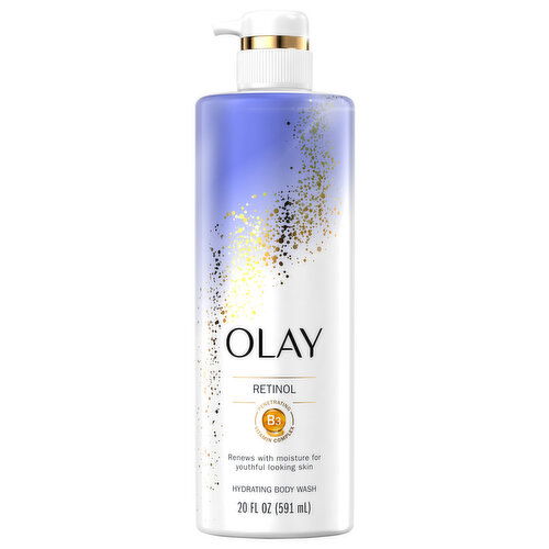 Olay Body Wash, Hydrating, Retinol