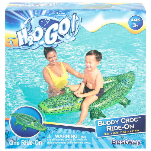 H2OGo! Ride-On, Buddy Croc - 1 Each