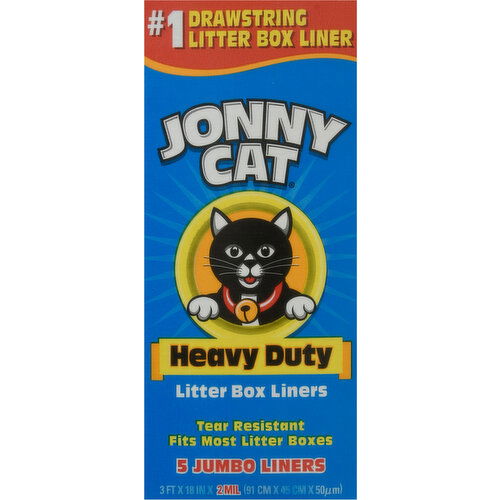 Jonny Cat Litter Box Liners Heavy Duty Jumbo Super 1 Foods