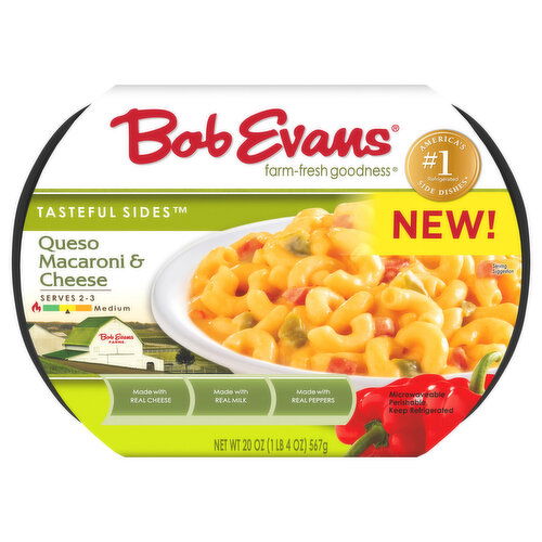 Bob Evans Queso Macaroni & Cheese, Tasteful Sides, Medium