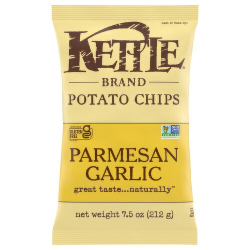 Kettle Potato Chips, Parmesan Garlic