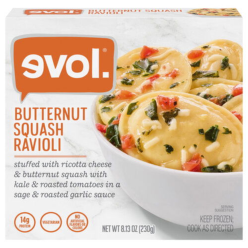 Evol. Ravioli, Butternut Squash