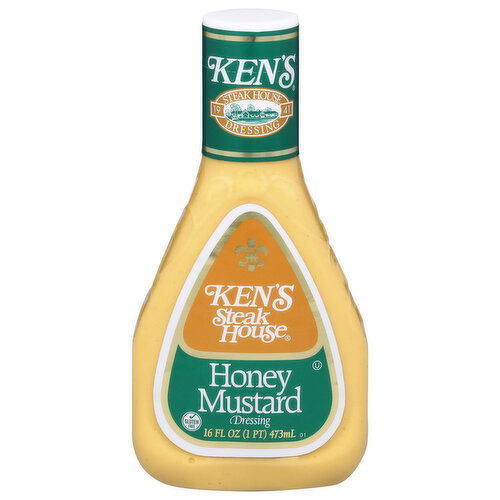 Ken's Steak House Honey Mustard Dressing - 16 Fluid Ounce