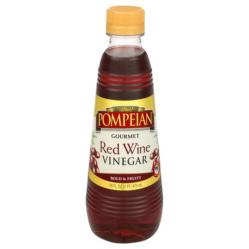 Pompeian Vinegar, Gourmet, Red Wine