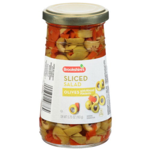 Brookshire's Sliced Salad Olives With Minced Pimiento