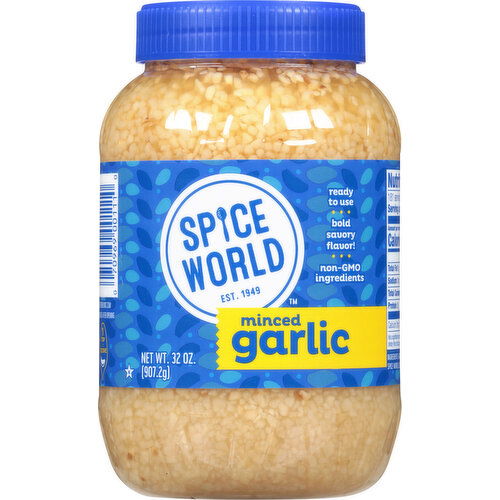 Spice World Garlic, Minced