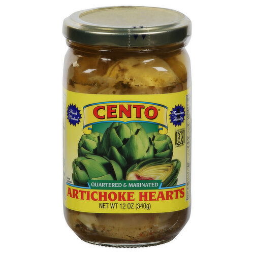 Cento Artichoke Hearts, Quartered & Marinated