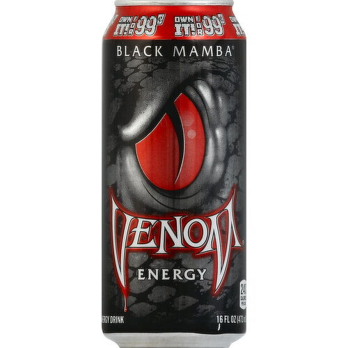 Venom Energy Drink, Black Mamba