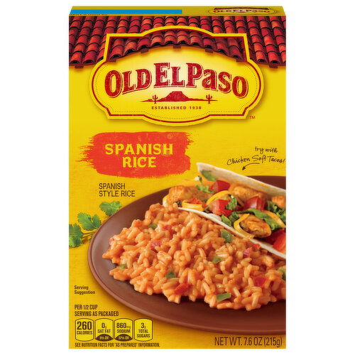 Old El Paso Rice, Spanish Style