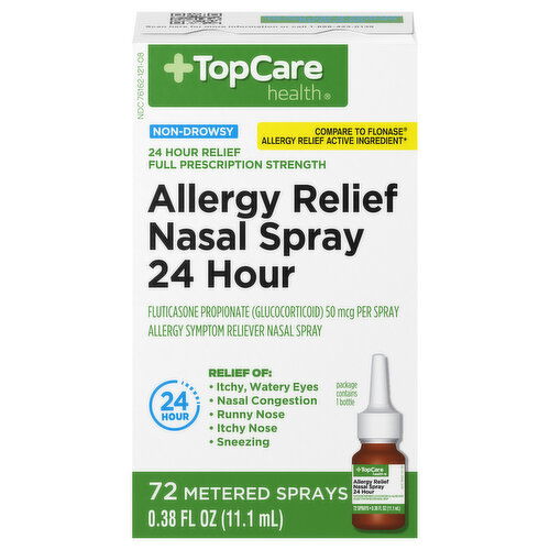 TopCare Allergy Relief, Nasal Spray, 24 Hour